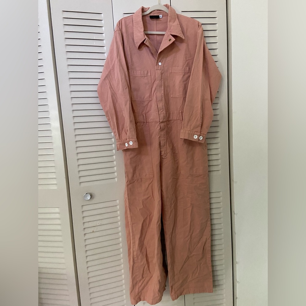 Big Bud Press LS Everyday Jumpsuit in Dusty Rose